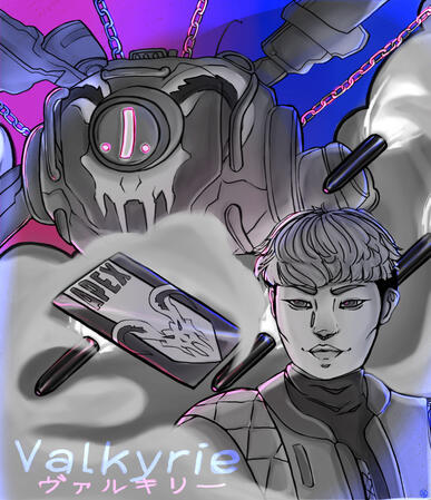 Valkyrie Apex Legends Piece